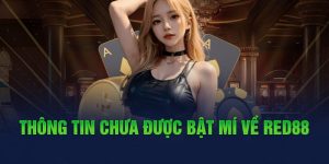 Thông tin chưa được bật mí về Red88